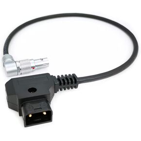 D-tap to 0B 2-Pin Male Flexible Power Cable for Teradek SmallHD ARRI RED Form Gold Mount/V-Mount Dtap in Saudi Arabia