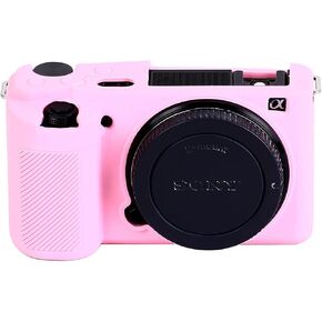 Pocoukate Camera Case for Sony ZV-E10 / ZV-E10L, Vlog Style Alpha ZV-E10 ZV-E10L Digital Camera Anti-Scratch Slim Fit Soft DSLR Camera Sleeve with Screen Protector (Black) in Saudi Arabia