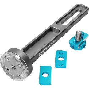 KONDOR BLUE Rosette Monitor Bracket | Standard Arri Rosette | Fits 5"-7" Monitors | Anti-Twist Inserts Compatible with Arri Pin, SmallHD, & Portkeys | ¼ 20 Mounting Bolt with Tightening Slots in Kuwait