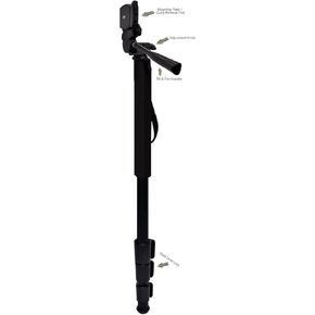 Professional Black 72" Monopod/Unipod (Quick Release) for Sigma SD14 in Saudi Arabia