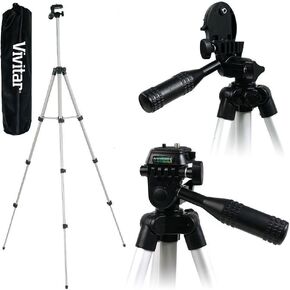Photo/Video Light Vivitar 50" Tripod with Case for Canon EOS M100 Rebel SL3 in Saudi Arabia