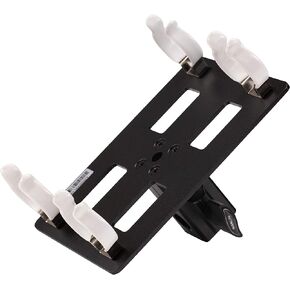 Nanlite PavoTube Double Bank 2 T12 LED Tube Mount مع معقوفة وجهاز استقبال 5/8 بوصة