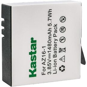 Kastar 1-Pack Battery Replacement for Xiaomi YI AZ16-1, Xiaomi YI AZ16-2 Battery, Xiaomi Yi 4K, Xiaomi Yi 4K+, Xiaomi Yi Lite, Xiaomi YI 360 VR Sport Action Camera Camcorder in Saudi Arabia