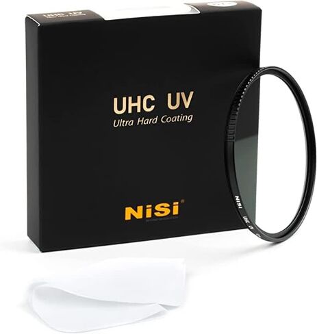 NiSi 95mm UHC UV Lens Protection Filter | Ultra-Slim,18 Multi-Layer Nano Coatings, Ultra Hard Coating, Hydrophobic & Scratch Resistant UHD Clarity for Camera Lens in Saudi Arabia