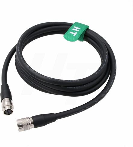 كابل تمديد HangTon 12 دبوس Hirose ذكر إلى مقبس أنثى 12 دبوس لكاميرا Sony Panasonic CCXC-12P DXC-950 990 إلى وحدة التحكم عن بعد (2 متر) in Kuwait