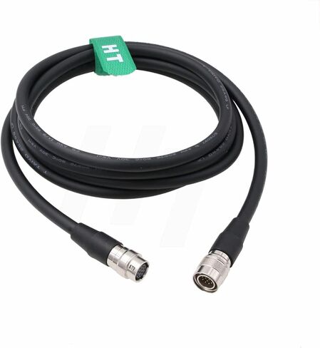 كابل تمديد HangTon 12 دبوس Hirose ذكر إلى مقبس أنثى 12 دبوس لكاميرا Sony Panasonic CCXC-12P DXC-950 990 إلى وحدة التحكم عن بعد (2 متر) in Kuwait