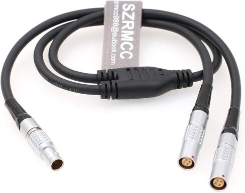 SZRMCC 0B 4 Pin Male to Dual 4 Pin Female Breakout Splitter Cable for ARRI LBUS CForce Motor in Saudi Arabia