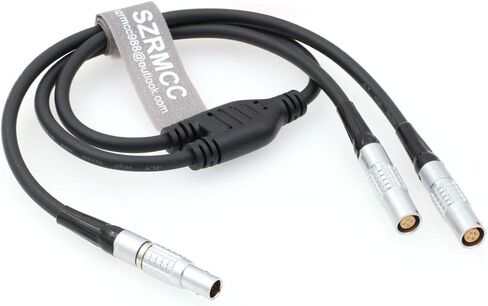 SZRMCC 0B 4 Pin Male to Dual 4 Pin Female Breakout Splitter Cable for ARRI LBUS CForce Motor in Saudi Arabia