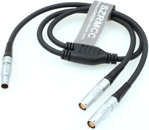 SZRMCC 0B 4 Pin Male to Dual 4 Pin Female Breakout Splitter Cable for ARRI LBUS CForce Motor in Saudi Arabia