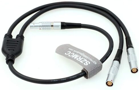 SZRMCC 0B 4 Pin Male to Dual 4 Pin Female Breakout Splitter Cable for ARRI LBUS CForce Motor in Saudi Arabia