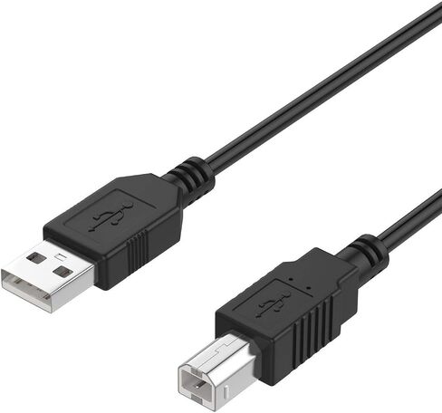 Digipartspower 6ft USB Data Sync Cable Cord Lead for Lumenera Infinity 2-3 3.3 MP Scientific USB 2.0 Microscope Camera & Lumenera Infinity 2-5c Color 5mp Digital Camera in Kuwait