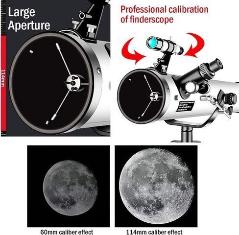 YXCKG Kids Telescope, Telescopes for Astronomy Beginners, Astronomy Telescope 700mm Focal Length, Watching The Scenery and Night Sky, Portable Travel (Size : Set E) in Kuwait