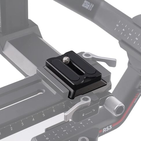 لوحة إطلاق سريع لكاميرا Fotga DSLR لـ DJI Ronin RS 2 RSC 2 RS 3 وPro RS2/RSC2/RS3/RS3 Pro Gimbal Stabilizer، متوافق مع Arca Swiss Tripod Clamp in Kuwait