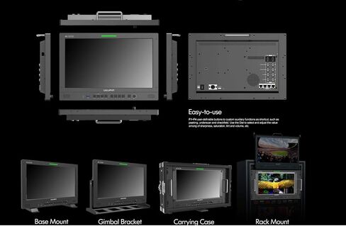 LILLIPUT 15.6" Q15-VBP 12G-SDI HDMI 2.0 in&Out Broadcast Production Studio Monitor 12G-SFP Fiber Optic Input Connection HDR & 3D-LUT in Saudi Arabia