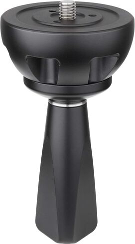 INNOREL 2.95in/75mm Universal Bowl Adapter, CNC Aluminum Alloy Metal Half Ball Bowl Leveler Adapter Convert Video Bowl with 3/8 in Screw Mount on Tripods and Fluid Head for INNOREL RT90C/LT364C/LT324C in Saudi Arabia