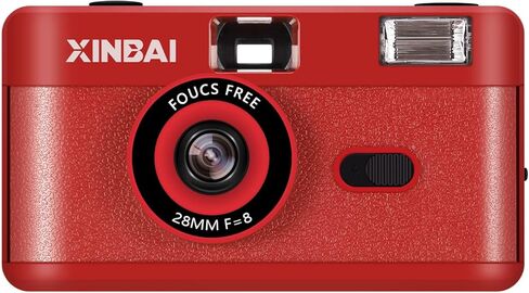 B10 Reusable 35mm Film Camera Use 135/35mm Film (24×36mm), Creative Gifts Vintage Film Camera with Flash, for Kids and Adults (Black) in Saudi Arabia