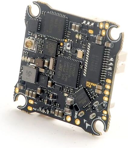 HAPPYMODEL X12 AIO 5in1 1-2S Flight Controller with Built-in 12A ESC OPENVTX Betaflight OSD for FPV Tinywhoop Toothpick Drone (SPI ELRS) in Kuwait