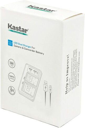 Kastar 1-Pack NP-FH50 Battery and LTD2 USB Charger Replacement for Sony DCR-SR12, DCR-SR100, DCR-SR190, DCR-SR200, DCR-SR210, DCR-SR220, DCR-SR290, DCR-SR30, DCR-SR300, DCR-SR32, DCR-SR33, DCR-SR35 in Saudi Arabia