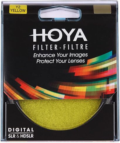 HOYA 58mm YA3 Orange Filter for B&W Film Photography, Enhances Sky & Foliage - Increases Tonal Contrast - Excellent for Nature and Street Photography, Multi-Coated Camera Lens Filter in Saudi Arabia