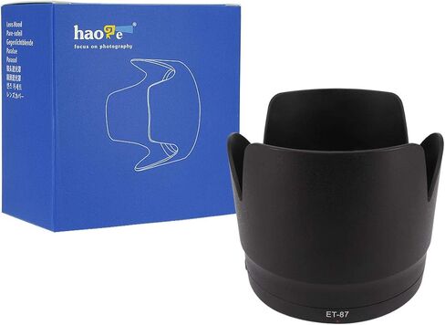 غطاء عدسة Haoge Bayonet متوافق مع Canon EF 70-200mm f/2.8L هو II USM Lens Replacement Canon ET-87 in Saudi Arabia