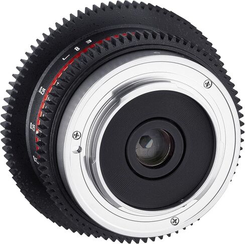 rokinon cv75mft-b 7. 5 مم t3.8 cine عدسة فيشي العدسات للكاميرا Olympus/Panasonic مايكرو 4/3 والكاميرات in Saudi Arabia