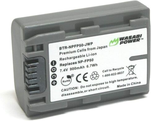 Wasabi Power Battery for Sony NP-FP50, NP-FP30 (900mAh) in Saudi Arabia
