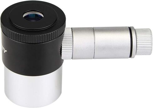 SVBONY Reticle Eyepiece 1.25 inches Illuminated Eyepiece 12.5mm Double-line Crosshair LED Illuminator 40 Degree FOV 4 Elements Design Telescope Accessory Guide Star in Saudi Arabia