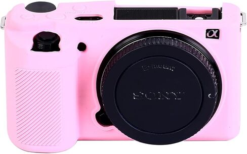 Pocoukate Camera Case for Sony ZV-E10 / ZV-E10L, Vlog Style Alpha ZV-E10 ZV-E10L Digital Camera Anti-Scratch Slim Fit Soft DSLR Camera Sleeve with Screen Protector (Black) in Kuwait