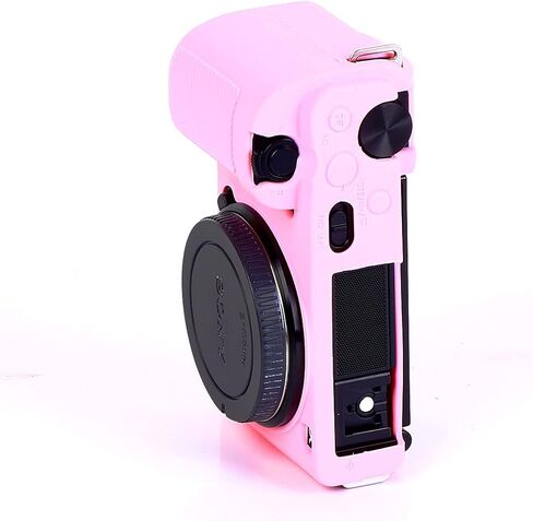 Pocoukate Camera Case for Sony ZV-E10 / ZV-E10L, Vlog Style Alpha ZV-E10 ZV-E10L Digital Camera Anti-Scratch Slim Fit Soft DSLR Camera Sleeve with Screen Protector (Black) in Kuwait
