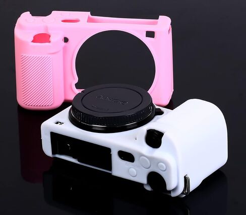 Pocoukate Camera Case for Sony ZV-E10 / ZV-E10L, Vlog Style Alpha ZV-E10 ZV-E10L Digital Camera Anti-Scratch Slim Fit Soft DSLR Camera Sleeve with Screen Protector (Black) in Kuwait