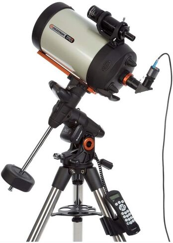 Celestron - Advanced VX 8" EdgeHD Computerized Telescope - GoTo German Equatorial Mount - 8-Inch EdgeHD Optical Tube - Telescope for Astroimaging - 30 lb Payload Capacity in Saudi Arabia