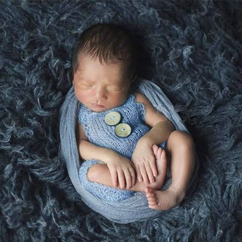 Zeroest Baby Photography Props Outfits Boy Girl | Newborn Croche Knitted Clothes Mohair Outfit, Infant Photo Shoot Prop Costume in Saudi Arabia