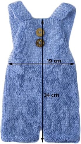 Zeroest Baby Photography Props Outfits Boy Girl | Newborn Croche Knitted Clothes Mohair Outfit, Infant Photo Shoot Prop Costume in Saudi Arabia