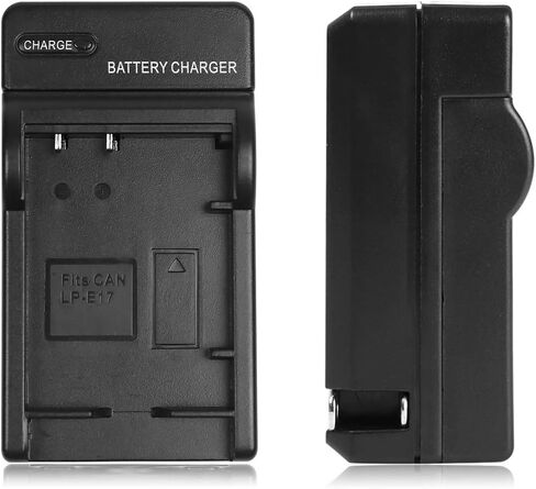 LP-E17 Battery Charger LC-E17 for Canon EOS M3, M5, M6, 77D, 200D, 750D, 760D, 800D, 8000D, 9000D, Rebel T6s, T6i, T7i, SL2, Kiss X8i Cameras in Saudi Arabia