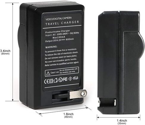 LP-E17 Battery Charger LC-E17 for Canon EOS M3, M5, M6, 77D, 200D, 750D, 760D, 800D, 8000D, 9000D, Rebel T6s, T6i, T7i, SL2, Kiss X8i Cameras in Saudi Arabia