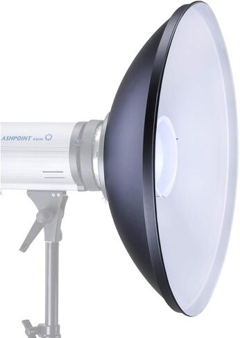 Glow 28" White Beauty Dish for Flashpoint Mount in Saudi Arabia