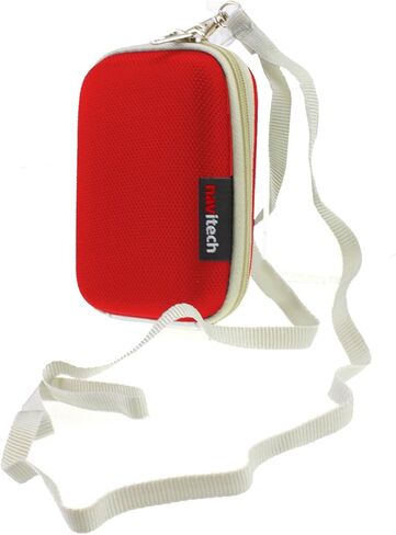 Navitech Red Water Resistant Hard Case Cover Compatible with The Garmin Compatible with Theerunner 235 in Saudi Arabia