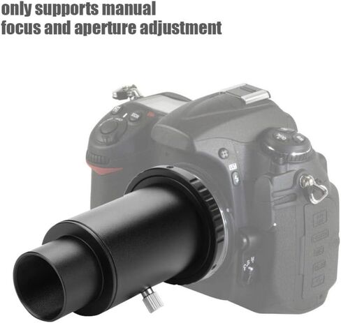 Bindpo Camera Adapter, Astronomical 1.25 inch Telescope Eyepiece Extension Tube Adapter with Standard M42 Filter Threads & T2 Ring Lens Adapter, for Nikon F Mount Camera in Saudi Arabia