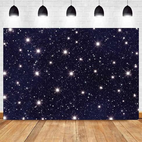 Night Sky Star Backdrops Universe Space Theme Starry Photography Backdrop Galaxy Stars Children Boy 1st Birthday Party Photo Background Newborn Baby Shower Banner Photo Studio Booth Vinyl 7x5ft in Saudi Arabia