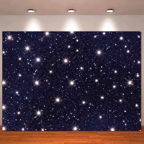 Night Sky Star Backdrops Universe Space Theme Starry Photography Backdrop Galaxy Stars Children Boy 1st Birthday Party Photo Background Newborn Baby Shower Banner Photo Studio Booth Vinyl 7x5ft in Saudi Arabia