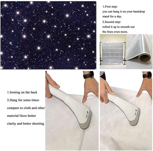 Night Sky Star Backdrops Universe Space Theme Starry Photography Backdrop Galaxy Stars Children Boy 1st Birthday Party Photo Background Newborn Baby Shower Banner Photo Studio Booth Vinyl 7x5ft in Saudi Arabia