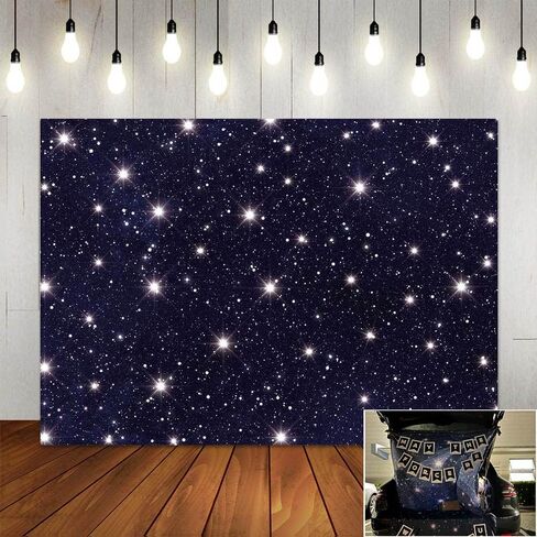 Night Sky Star Backdrops Universe Space Theme Starry Photography Backdrop Galaxy Stars Children Boy 1st Birthday Party Photo Background Newborn Baby Shower Banner Photo Studio Booth Vinyl 7x5ft in Saudi Arabia