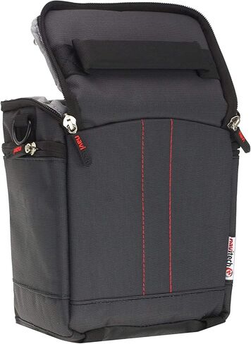 Navitech Black Portable Binocular Shoulder Bag - Compatible with The NOCOEX 10x42 Binoculars in Kuwait