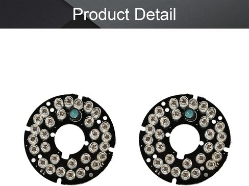 Othmro 2Pcs 30 LED IR Illuminator for Security Camera 30Degrees IR Led Round Plate IR Infrared Light Illuminator Board Bulb for CCTV Security Camera in Saudi Arabia