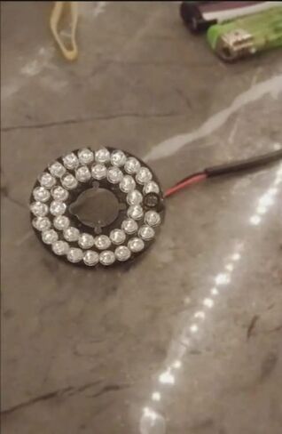 Othmro 2Pcs 30 LED IR Illuminator for Security Camera 30Degrees IR Led Round Plate IR Infrared Light Illuminator Board Bulb for CCTV Security Camera in Saudi Arabia