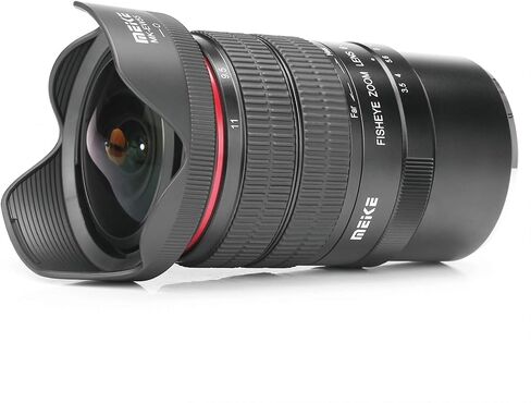 MEKE 6-11mm F3.5 Wide Angle APS-C Manual Focus Fisheye Zoom Lens Compatible with Fijifilm X-Mount Mirrorless Camera X-T3 X-T100 X-Pro2 X-E3 X-T1 X-T2 X-T10 X-T4 X-T20 X-A2 X-E2 X-E1 X30 X70 XPro1,etc in Saudi Arabia