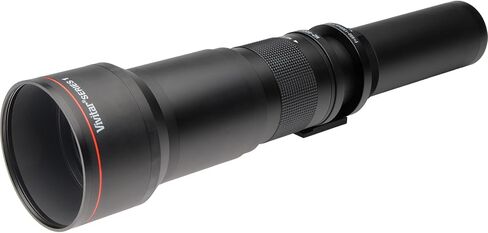 Vivitar 650-1300mm f/8-16 Telephoto Lens (Black) (T Mount) in Saudi Arabia