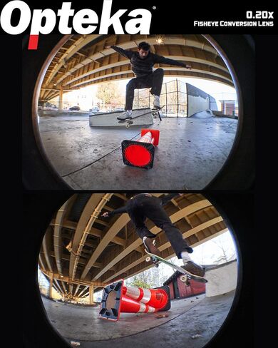 Opteka 0.20X Professional AF Fisheye Lens for Nikon D5, D4, D3, Df, D850, D810, D800, D750, D610, D500, D7500, D7200, D7100, D5600, D5500, D5300, D5200, D3500, D3400, D3300, D3200 Digital SLR Cameras in Kuwait