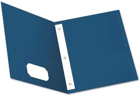 Oxford - مجلدات ذات جيب مزدوج مع 3 مثبتات حرف 1/2" لون أزرق 25/صندوق" فئة المنتج: ورق وأنظمة ملزمة / أغطية التقرير ومحافظ الجيب" in Kuwait