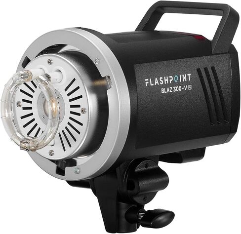 Flashpoint BLAZ 300-V 300Ws R2 Studio Monolight Flash Kit with Stand and Beauty Dish in Kuwait